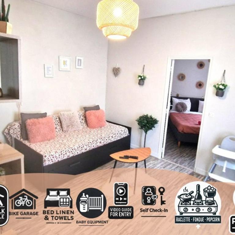 L'Ocean Appartement lumineux centre Blois - Apartamento de 1 dormitorio - 1