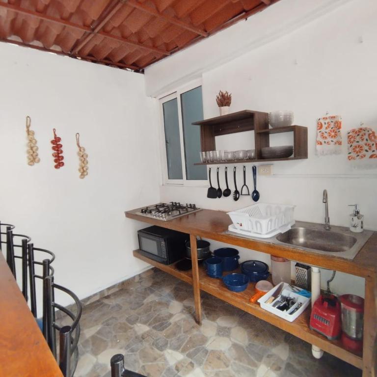 Hospedaje Casa Azul - One-Bedroom Apartment - 18