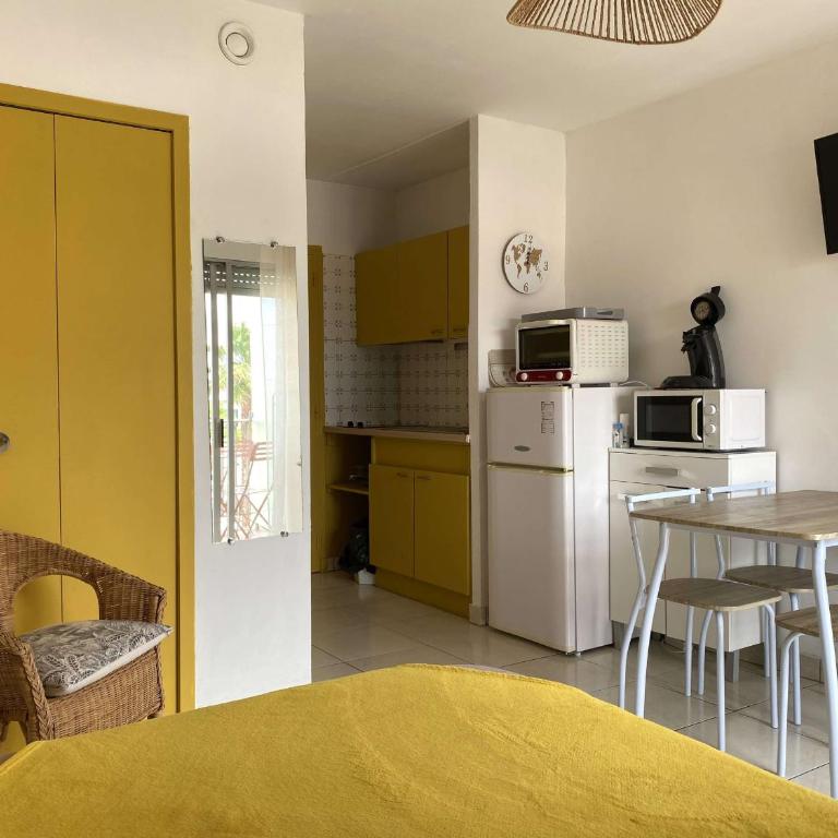 Studio rénové avec balcon et WIFI à Balaruc-les-Bains - FR-1-553-303 - Studio - 1