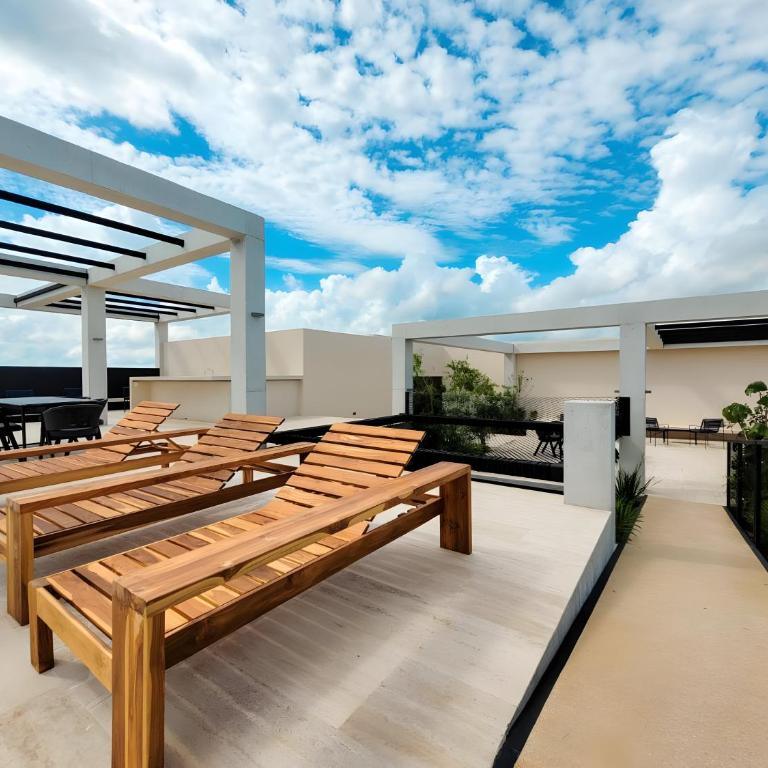 Depto 2BR-3BA Playa - Estilo - Confort Total - Apartamento de 2 dormitorios con terraza - 28