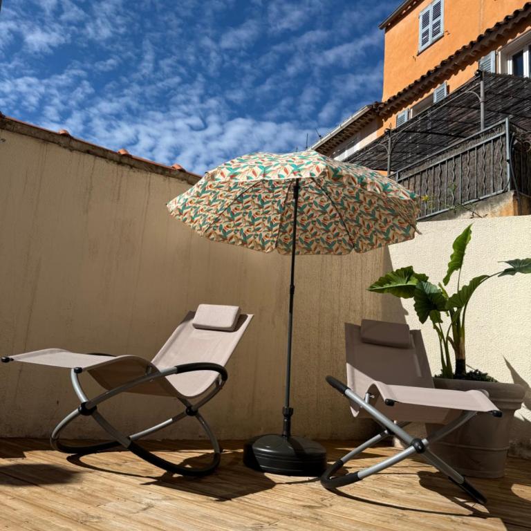 Superbe 2P, clim, terrasse au calme, tout à pied - Apartment mit 1 Schlafzimmer - 2