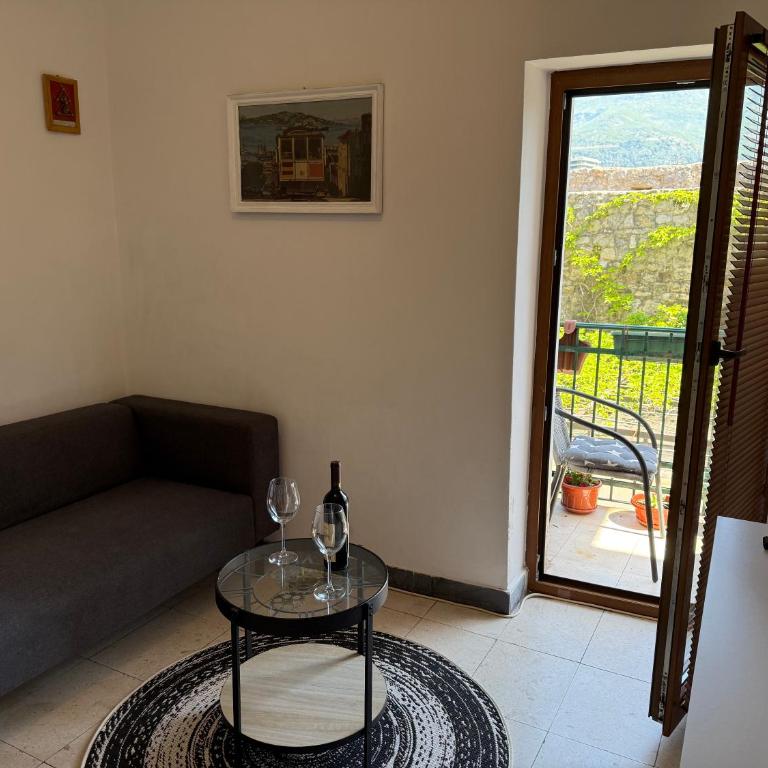 Apartments Aleksić Old Town - Apartman sa 1 Spavaćom Sobom, Balkonom i Pogledom na Planinu - 23