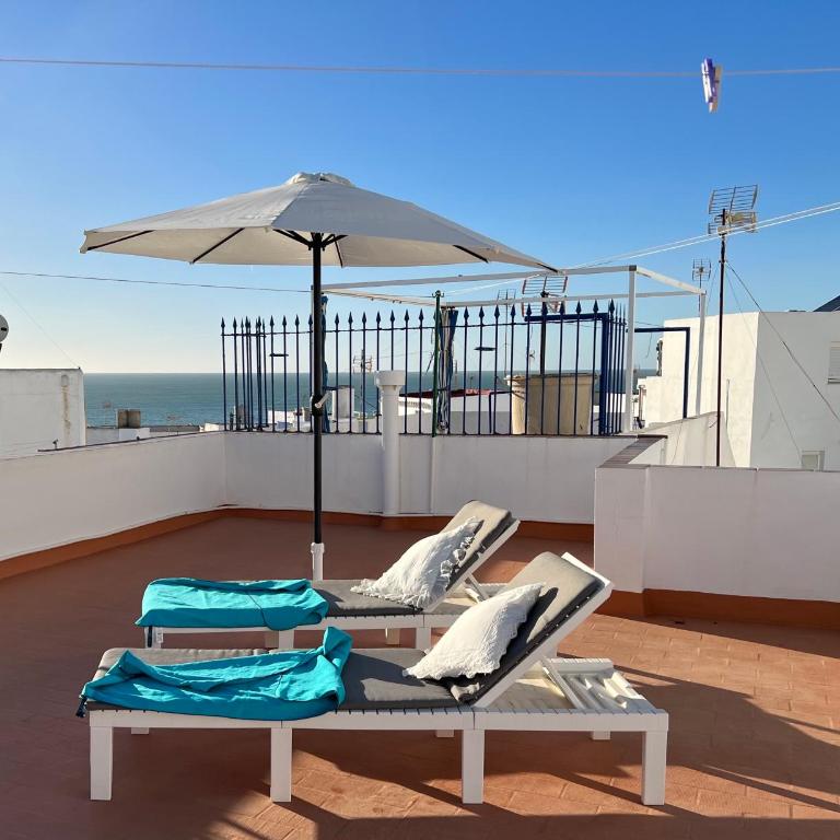 Sardinas apartment with roof terrace and sea view - Casa - 3