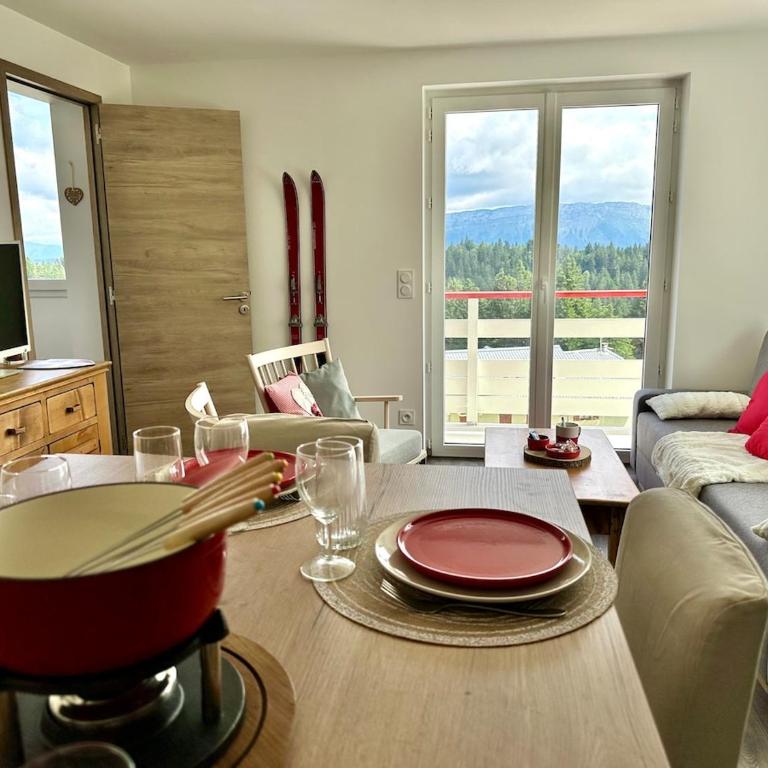 Appartement style Montage vue Mont-Blancc - Appartamento con 2 Camere da Letto e con Vista Montagna - 6