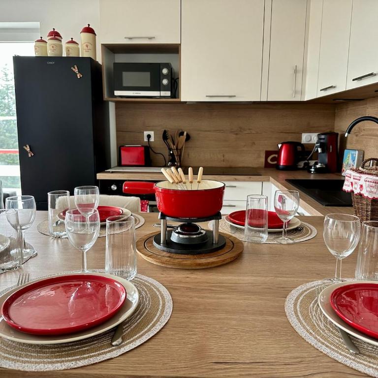 Appartement style Montage vue Mont-Blancc - Appartamento con 2 Camere da Letto e con Vista Montagna - 14