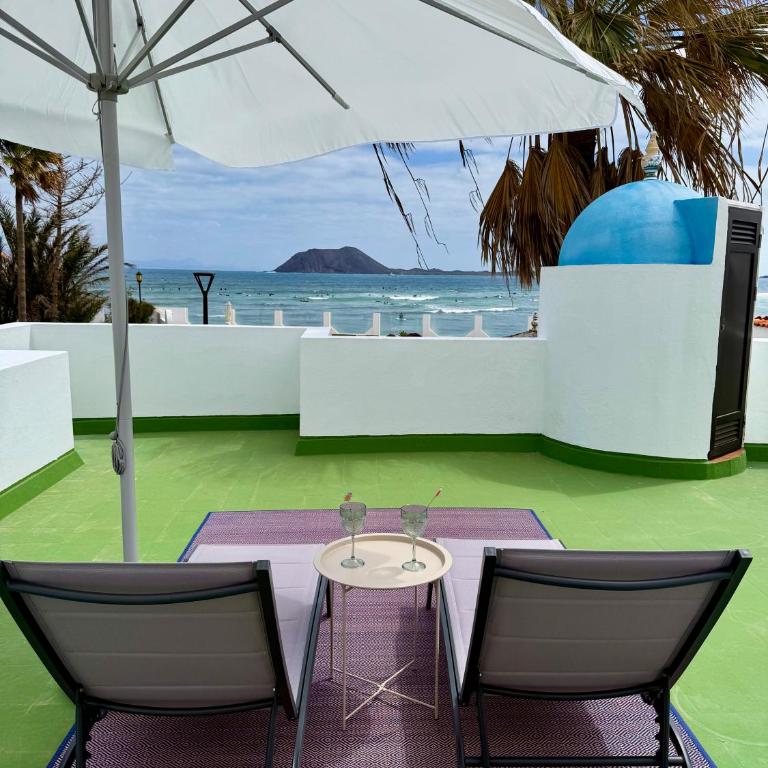 Geranio house, beachfront, pool, Corralejo - Casa de 2 dormitorios - 9