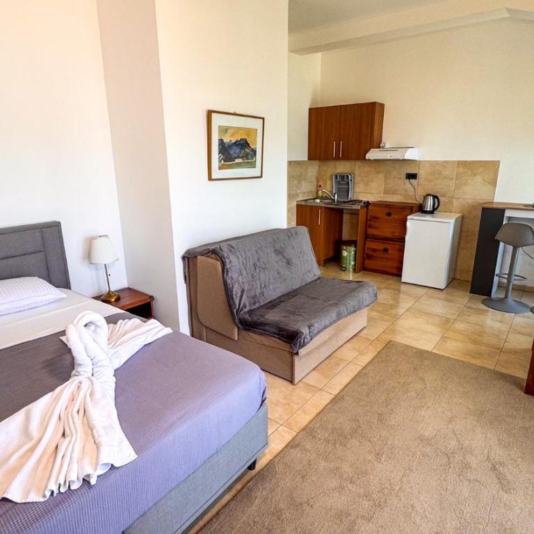 Qumi Apartments - Deluks Dvokrevetna Soba sa Bračnim Krevetom i Pogledom na More - 13