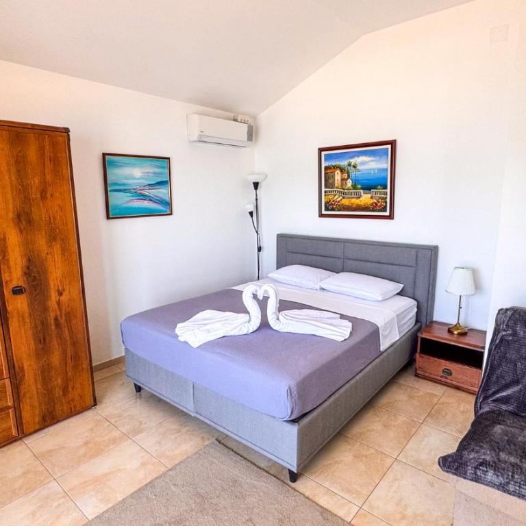 Qumi Apartments - Deluks Dvokrevetna Soba sa Bračnim Krevetom i Pogledom na More - 14