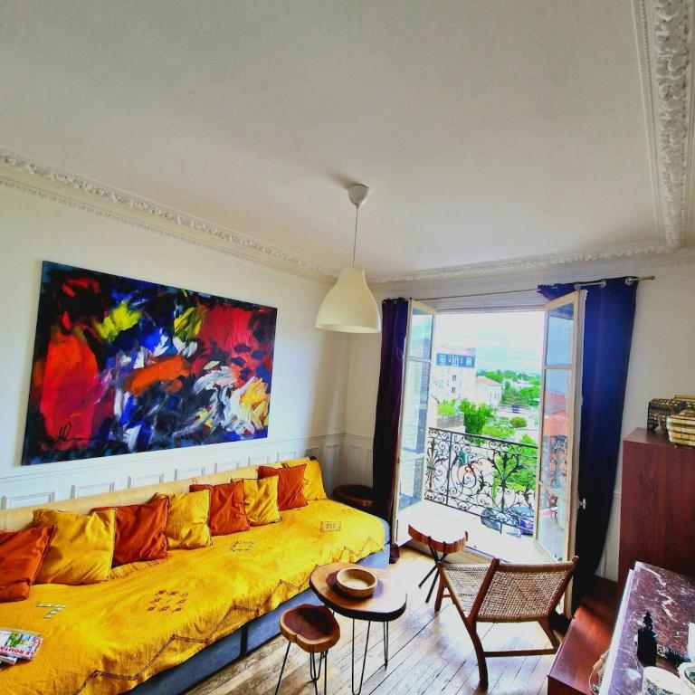 Grand F2 Roland Garros Paris Auteuil - One-Bedroom Apartment - 1