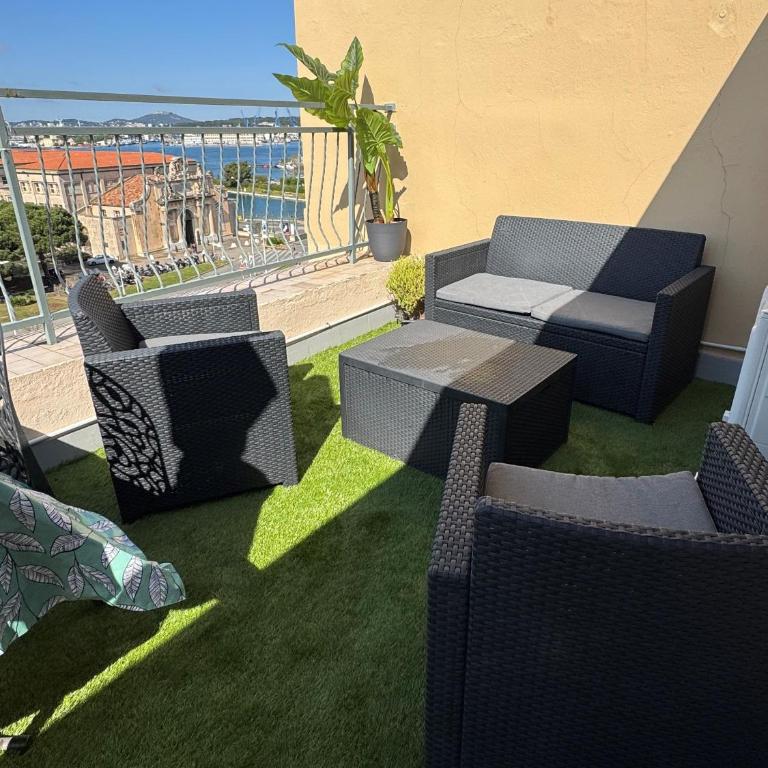 Studio en Toit terrasse - Vue Mer - Grande Terrasse - Apartment mit 1 Schlafzimmer - 12