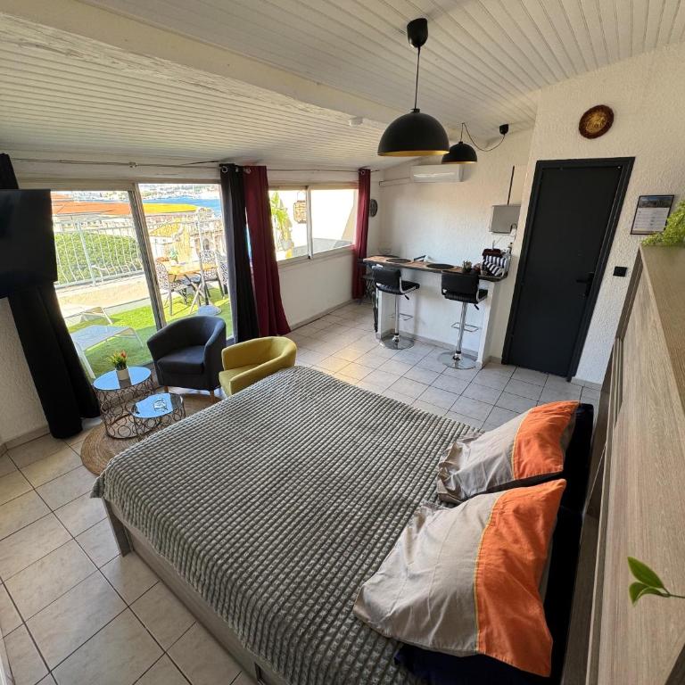 Studio en Toit terrasse - Vue Mer - Grande Terrasse - Apartment mit 1 Schlafzimmer - 3