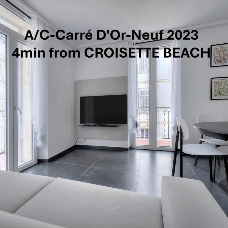 Design 2 pièces CARRE D'OR -COEUR DE CANNES A1B205 - Apartment mit Balkon - 1