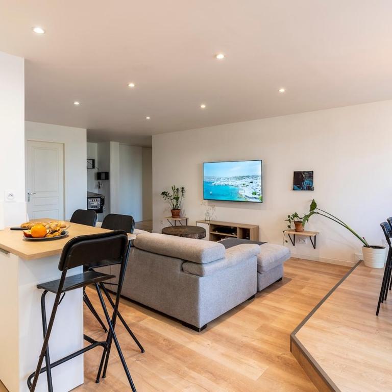 L'Ovalino, 3 chambres au calme, 100 m2 - Apartment mit 1 Schlafzimmer - 5