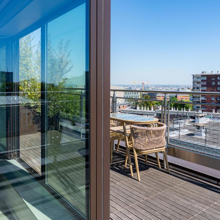 La Belle Ville - Chambre Double avec Terrasse - 8