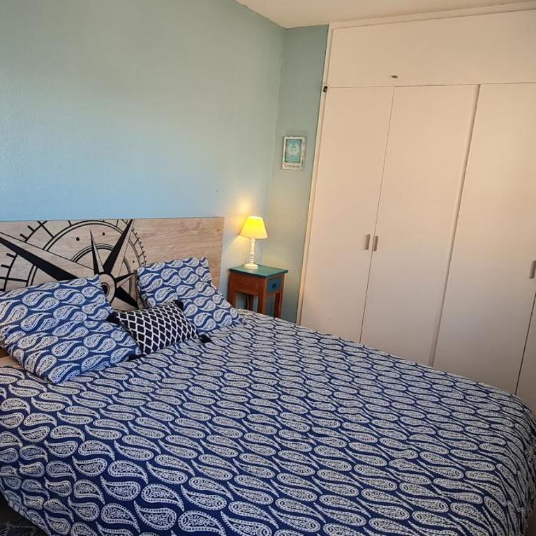 T3 climatisé, face plage de Canet Sud, double parking, WIFI, Linge et ménage inclus - Appartamento con 2 Camere da Letto e Vista Mare - 11