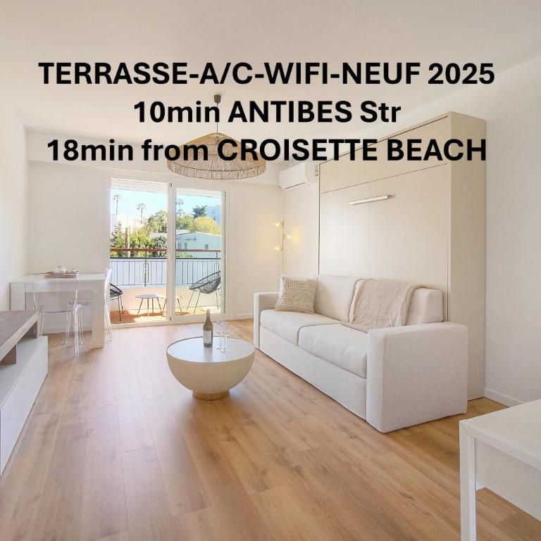 Elégant studio TERRASSE- proche PLAGES et CROISETTE A0B206 - Studio avec Terrasse - 1
