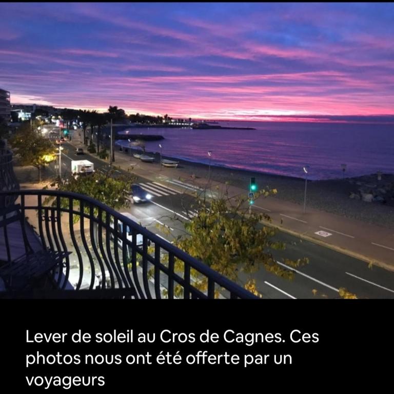 Appartements Au Cros De Cagnes - Appartement avec Balcon et Vue sur la Mer - 9