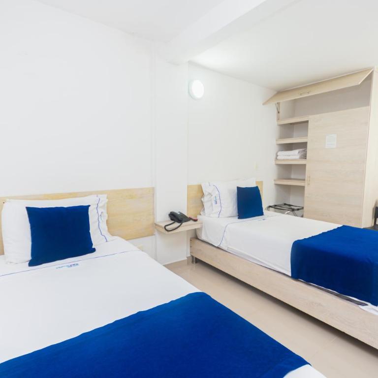Hotel Suite del Parque - Habitación Doble Económica - 2 camas - 2