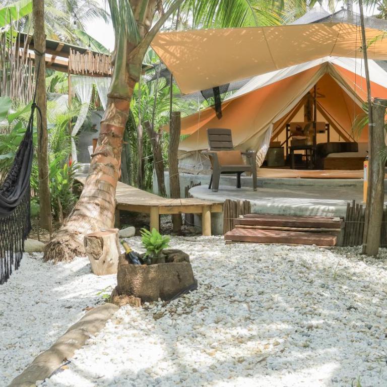 Nómada Tayrona - Riverfront Boutique Glamping - Suite con vistas al jardín - 22