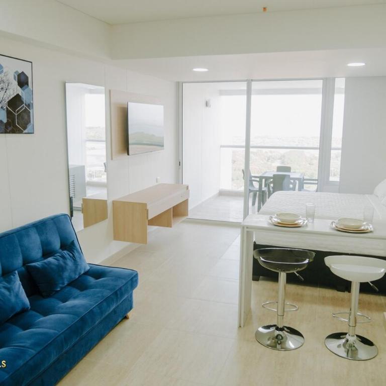 Modern Apartasuit Cartagena Beach - One-Bedroom Apartment - 8