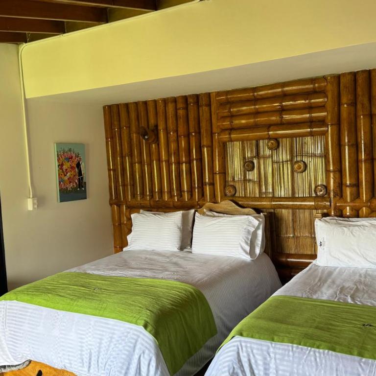 Jardin de los Silleteros Agro Parque Hotel - Habitación Doble con vistas al jardín - 2 camas - 1