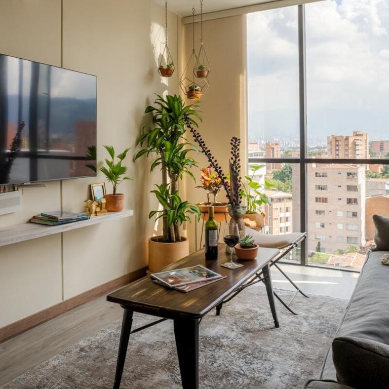 Cozy, Bright & Organic Apt in tradicional Laureles - One-Bedroom Apartment - 26