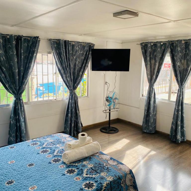 Hospedaje Mar de Perlas - Deluxe Double Room with Shower - 2