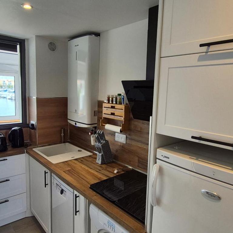 Studio 4 pers, vue mer, parking, wifi, ponton - Apartment mit 1 Schlafzimmer - 3