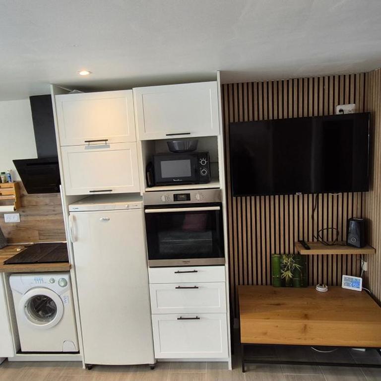 Studio 4 pers, vue mer, parking, wifi, ponton - Apartment mit 1 Schlafzimmer - 4