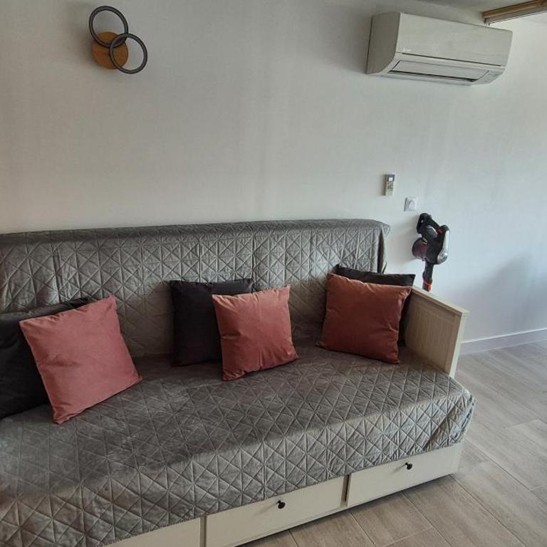 Studio 4 pers, vue mer, parking, wifi, ponton - Apartment mit 1 Schlafzimmer - 7
