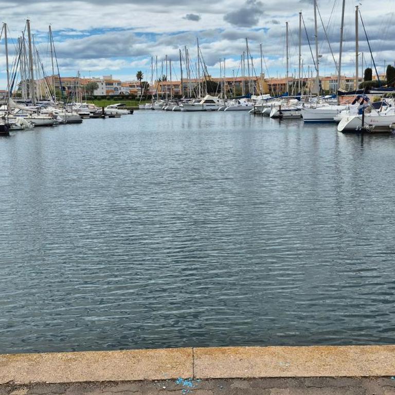 Studio 4 pers, vue mer, parking, wifi, ponton - Apartment mit 1 Schlafzimmer - 2