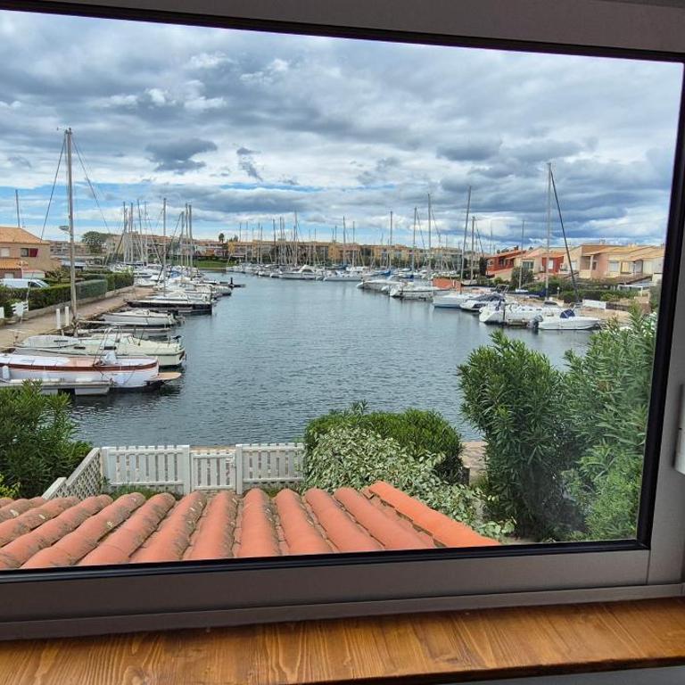 Studio 4 pers, vue mer, parking, wifi, ponton - Apartment mit 1 Schlafzimmer - 19