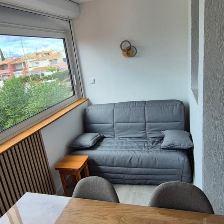 Studio 4 pers, vue mer, parking, wifi, ponton - Apartment mit 1 Schlafzimmer - 12