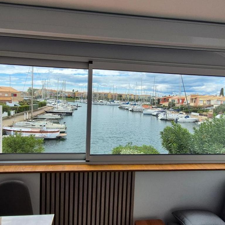 Studio 4 pers, vue mer, parking, wifi, ponton - Apartment mit 1 Schlafzimmer - 1