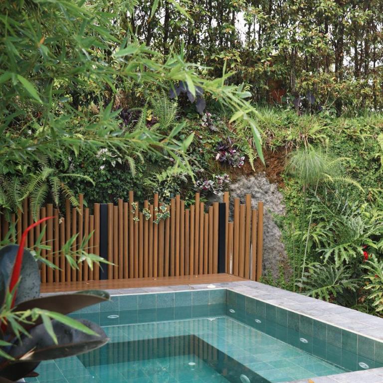 Cabaña Lembos Jacuzzi con vista al cielo - Villa with Garden View - 13