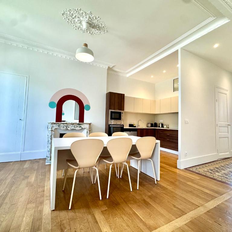 Le Bastille, 6 pers, 300 m gare, Climatisation - Appartement 3 Chambres - 4
