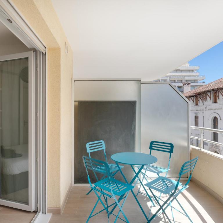 6 couchages Juan Les Pins Centre 22 Louis Gallet - Appartement 2 Chambres - 5