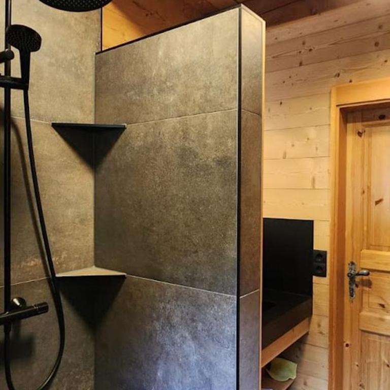 Die weisse Wand Almen - Chalet mit Dusche - 28