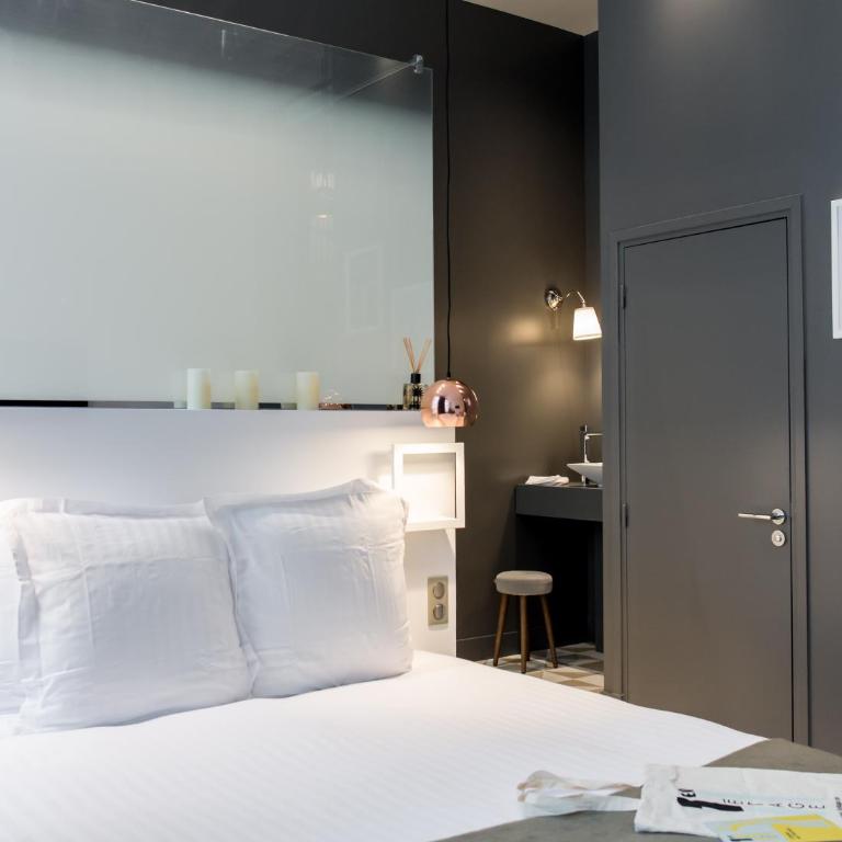 1er Etage Opéra - Chambre Double Deluxe avec Baignoire - 7