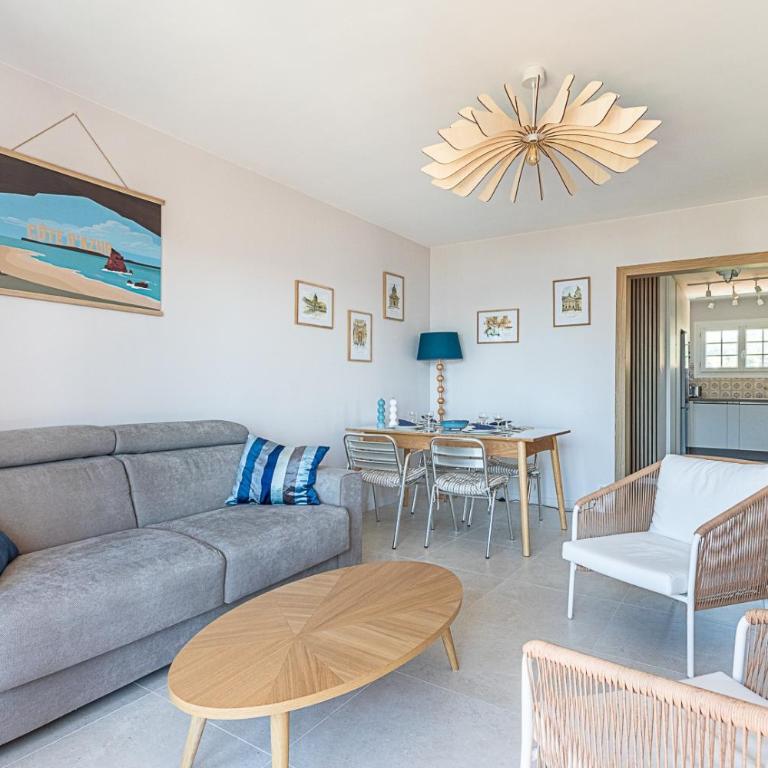 Beau Rivage - 7min à pied de la Plage - Appartement 2 Chambres - 7