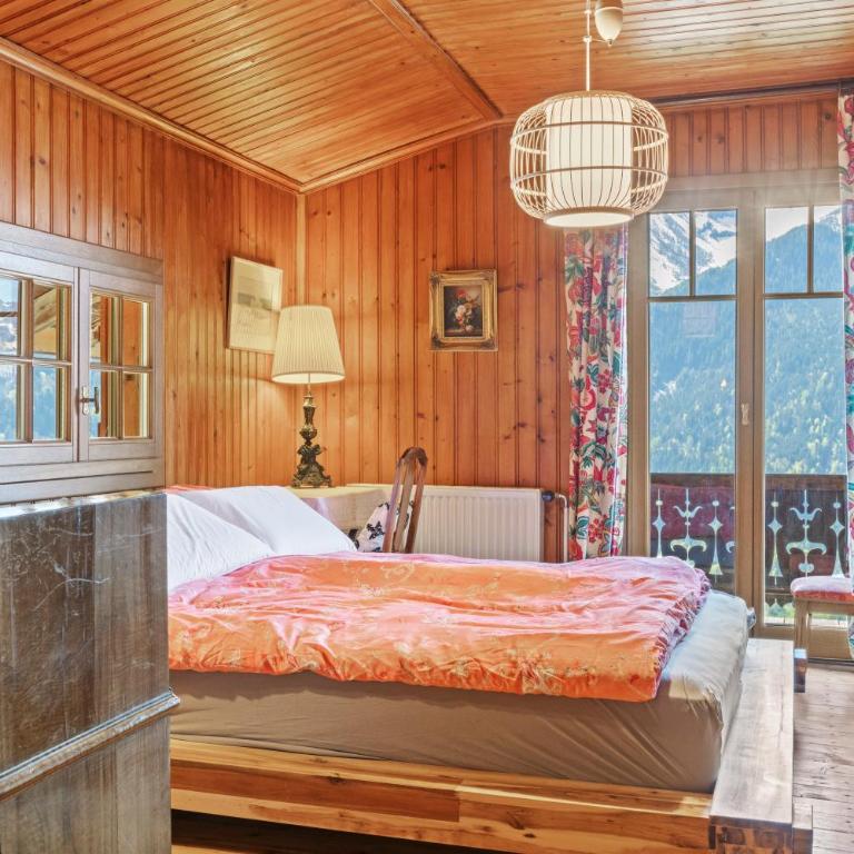Grand chalet rustique à Gryon, avec vue et cheminée - Chalet - 23