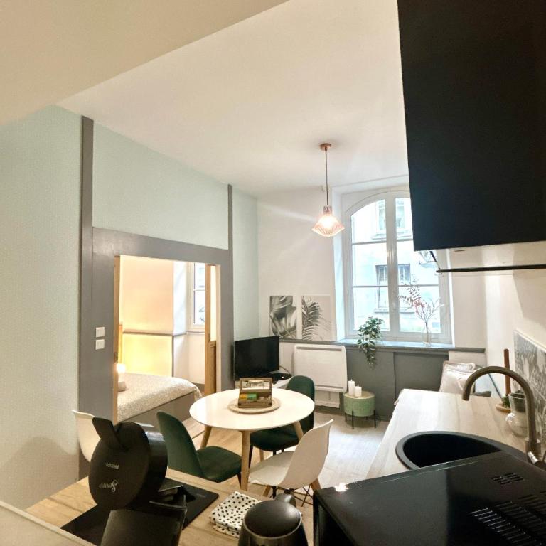 Au Coeur de Nantes - idealement situé Studio tout confort avec chambre separée - Apartment mit 1 Schlafzimmer - 8