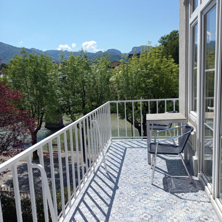 WOLKE, Apartment mit Balkon am Fluss, Zentrum - Studio mit Balkon - 4