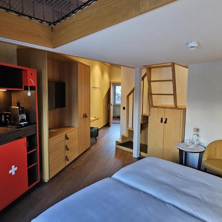 National Zermatt - Matterhorn Views, Sunnegga Gateway & SPA - Mini Familienzimmer - 6