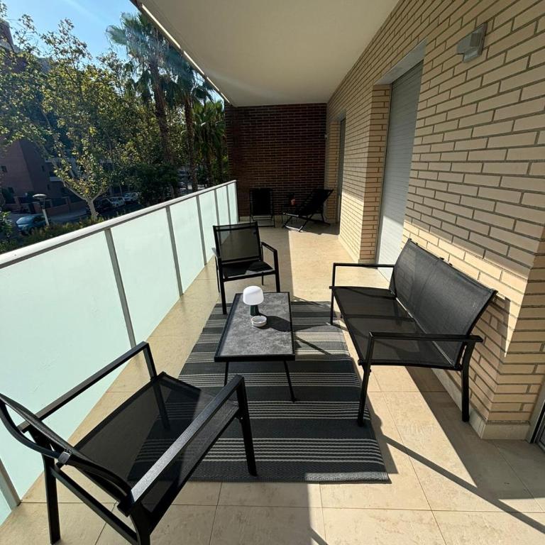 Apto de diseño Salou-piscina gym - Two-Bedroom Apartment - 64