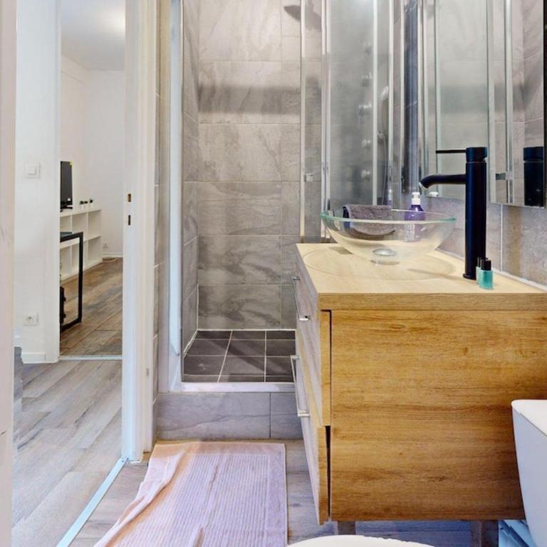 Appartement chaleureux avec terrasse Lesueur - Appartamento con 1 Camera da Letto - 7