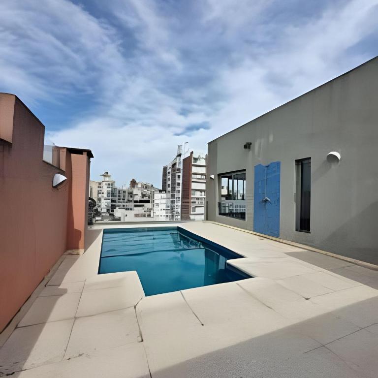 Yatay: Moderno y Cálido con Pileta y Parrilla - Apartamento de 1 Dormitorio con balcón y vistas a la ciudad - 17
