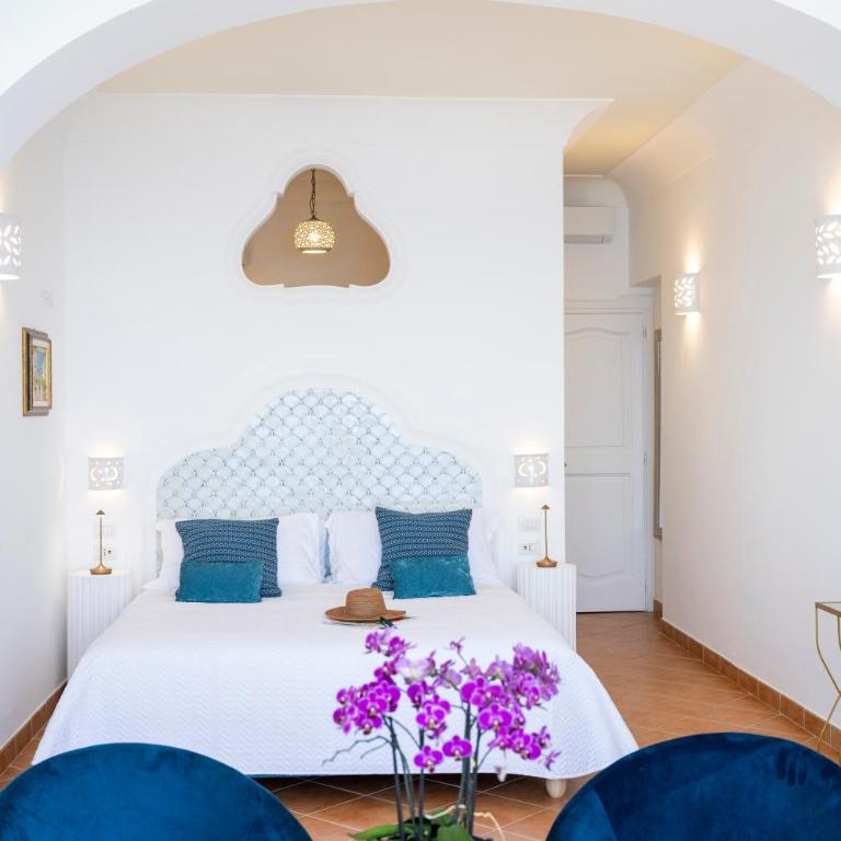 Villa Santa Chiara Positano Suites - Suite Queen con Vista Mare - 4