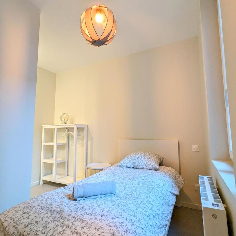 Le Bourgogne - Chambres privées cosy et rénovées avec douche - Centre historique - Habitación individual con aseo compartido - 2