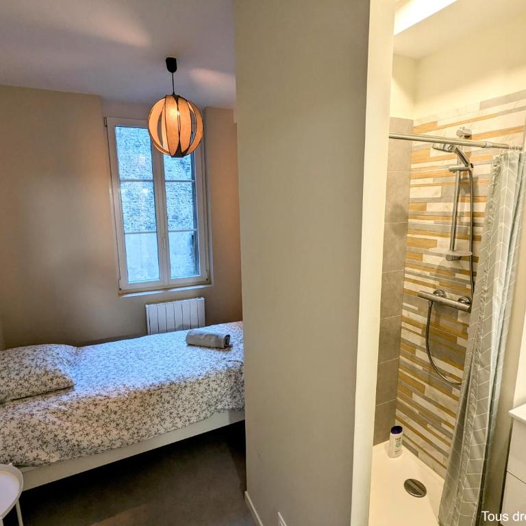 Le Bourgogne - Chambres privées cosy et rénovées avec douche - Centre historique - Habitación individual con aseo compartido - 3